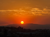 Sunset from the rooftop