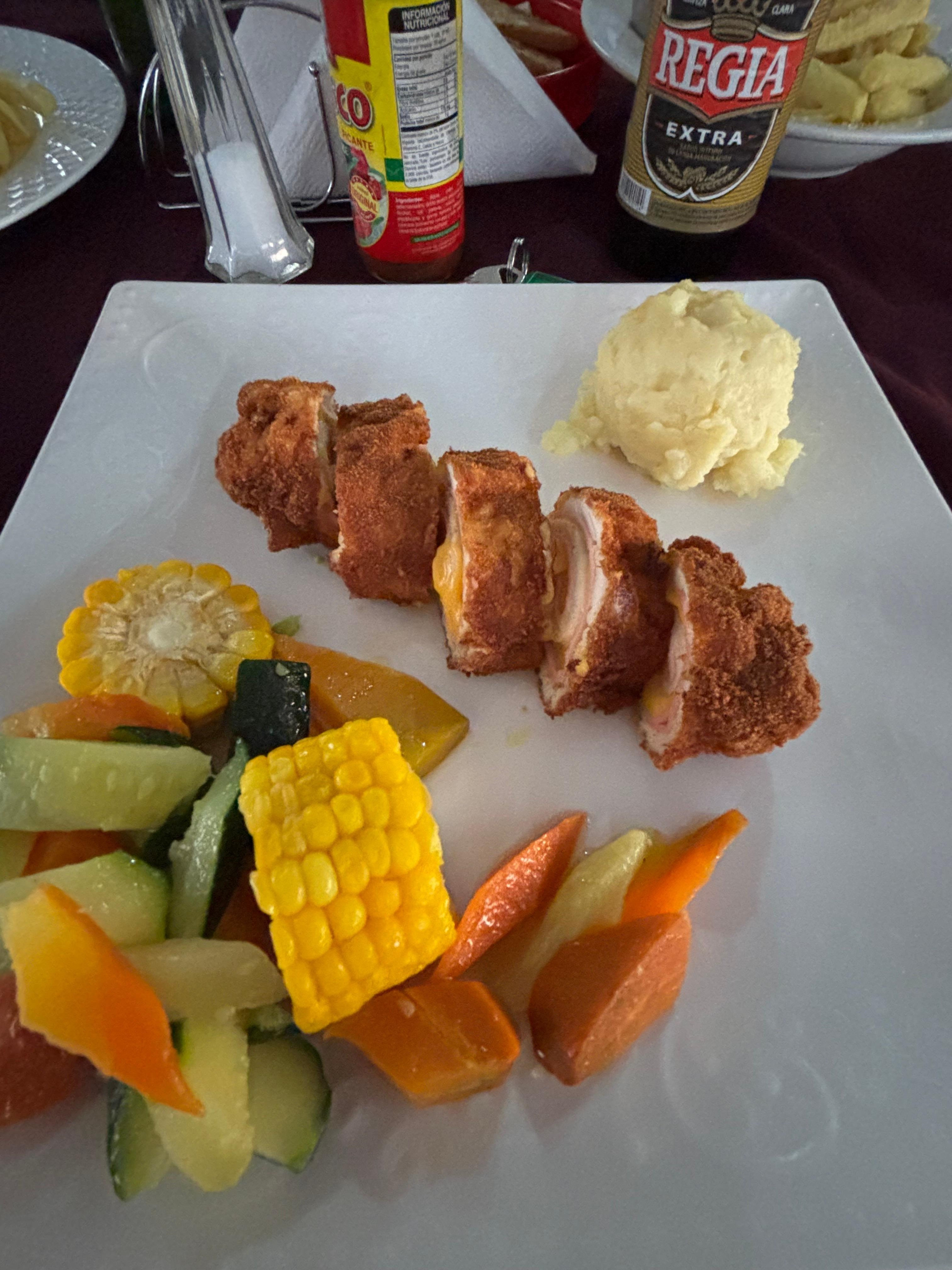 Chicken cordon bleu dinner 