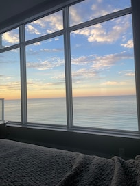 Sunrise view from master bed