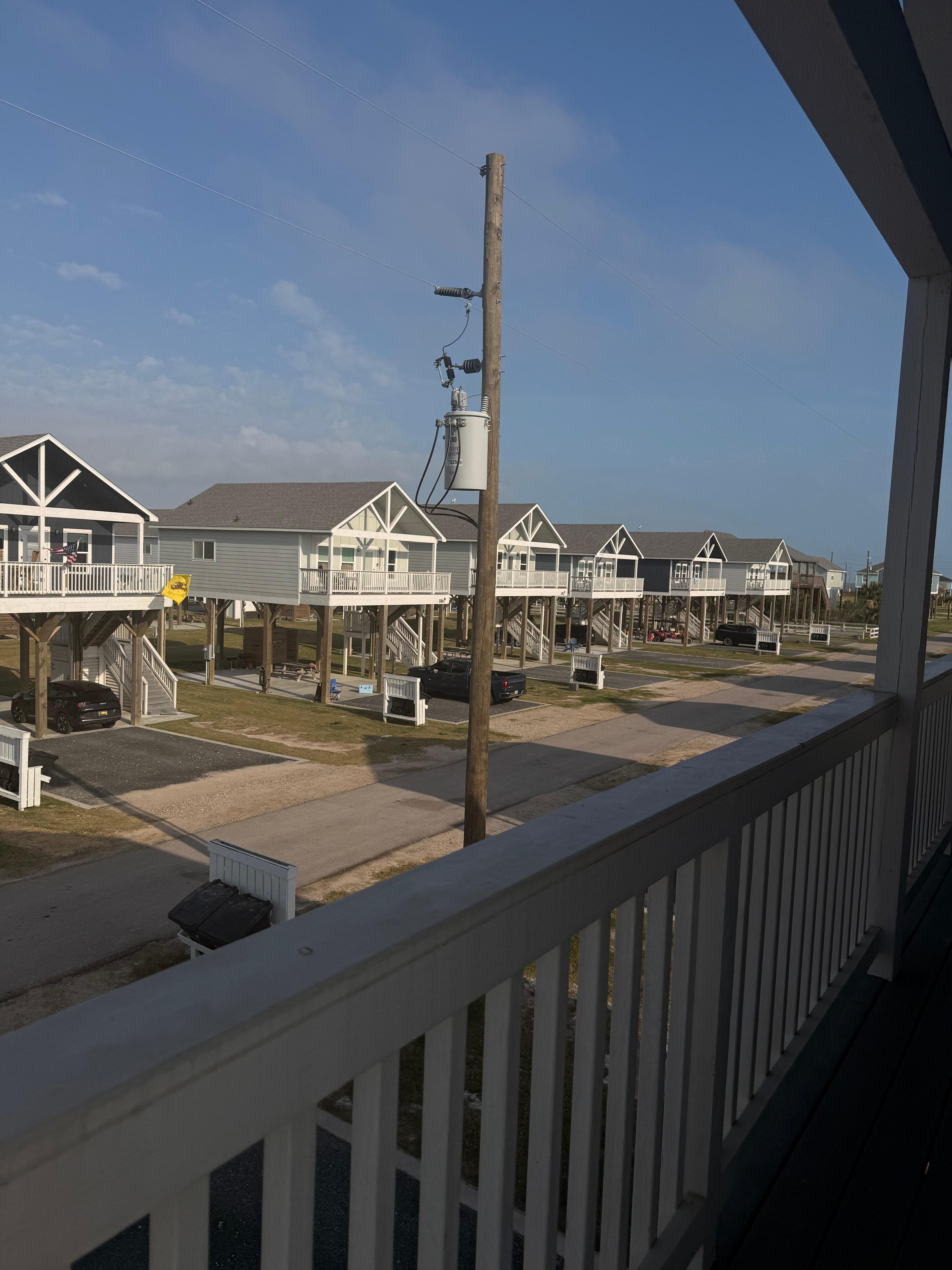 View from the deck