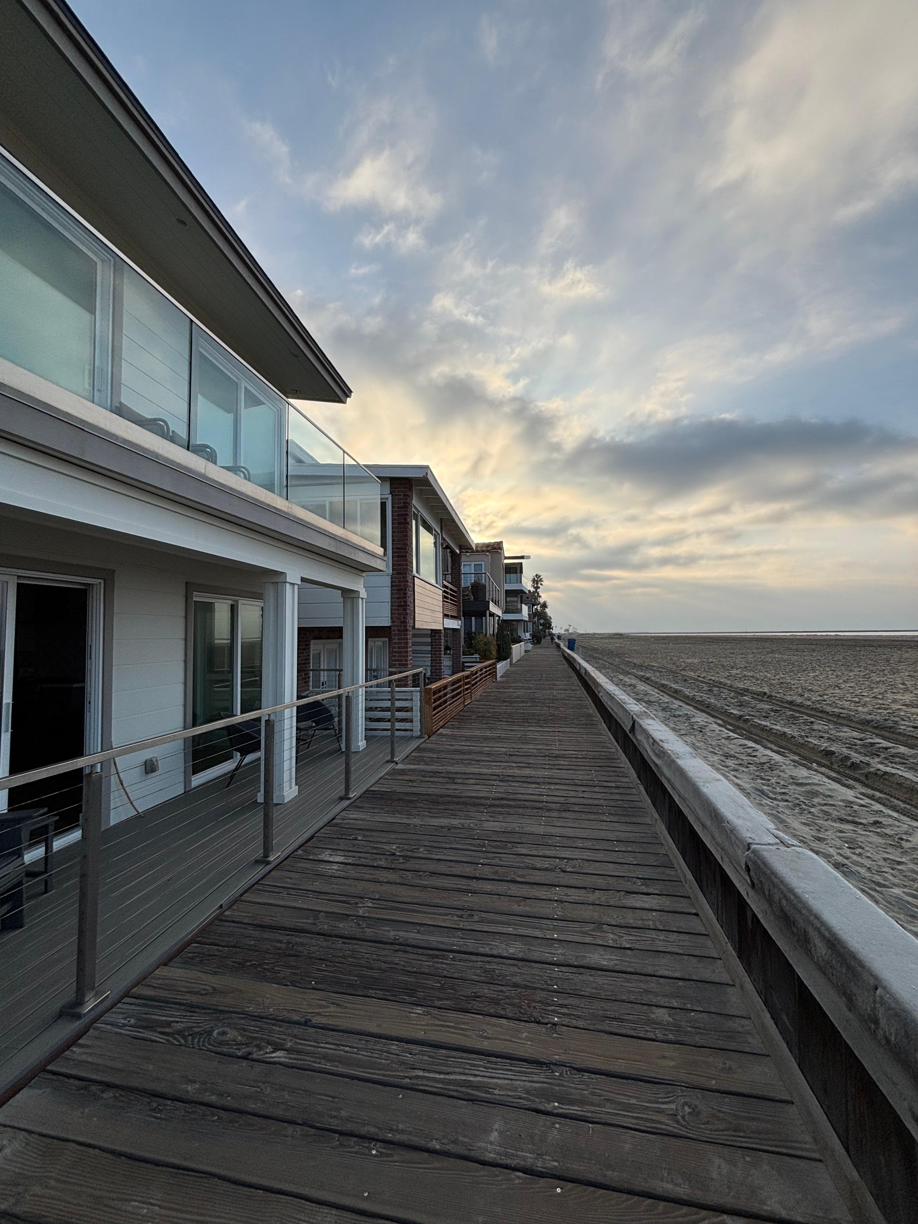 Right on the boardwalk. 