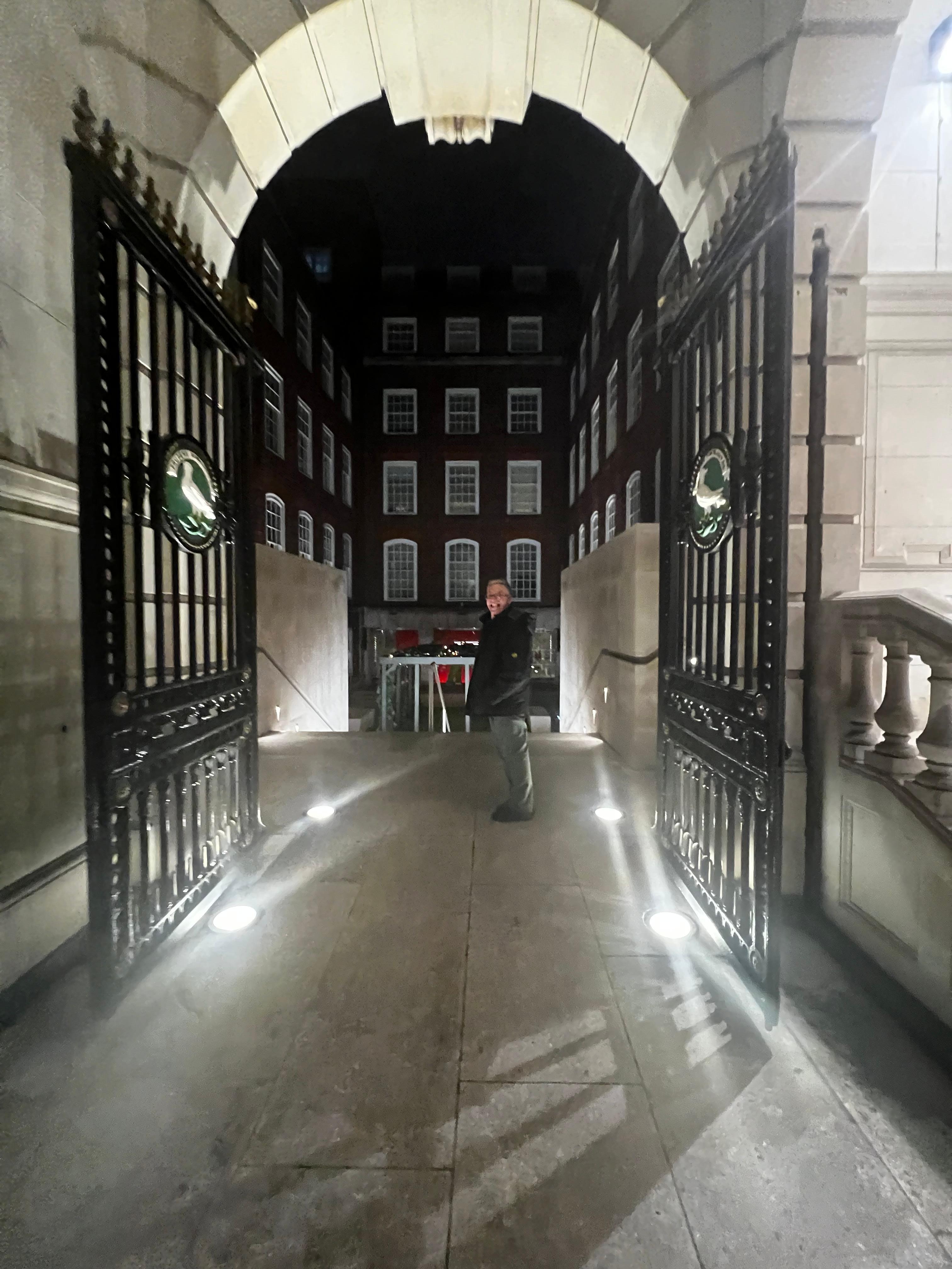 It’s like walking into a castle! 