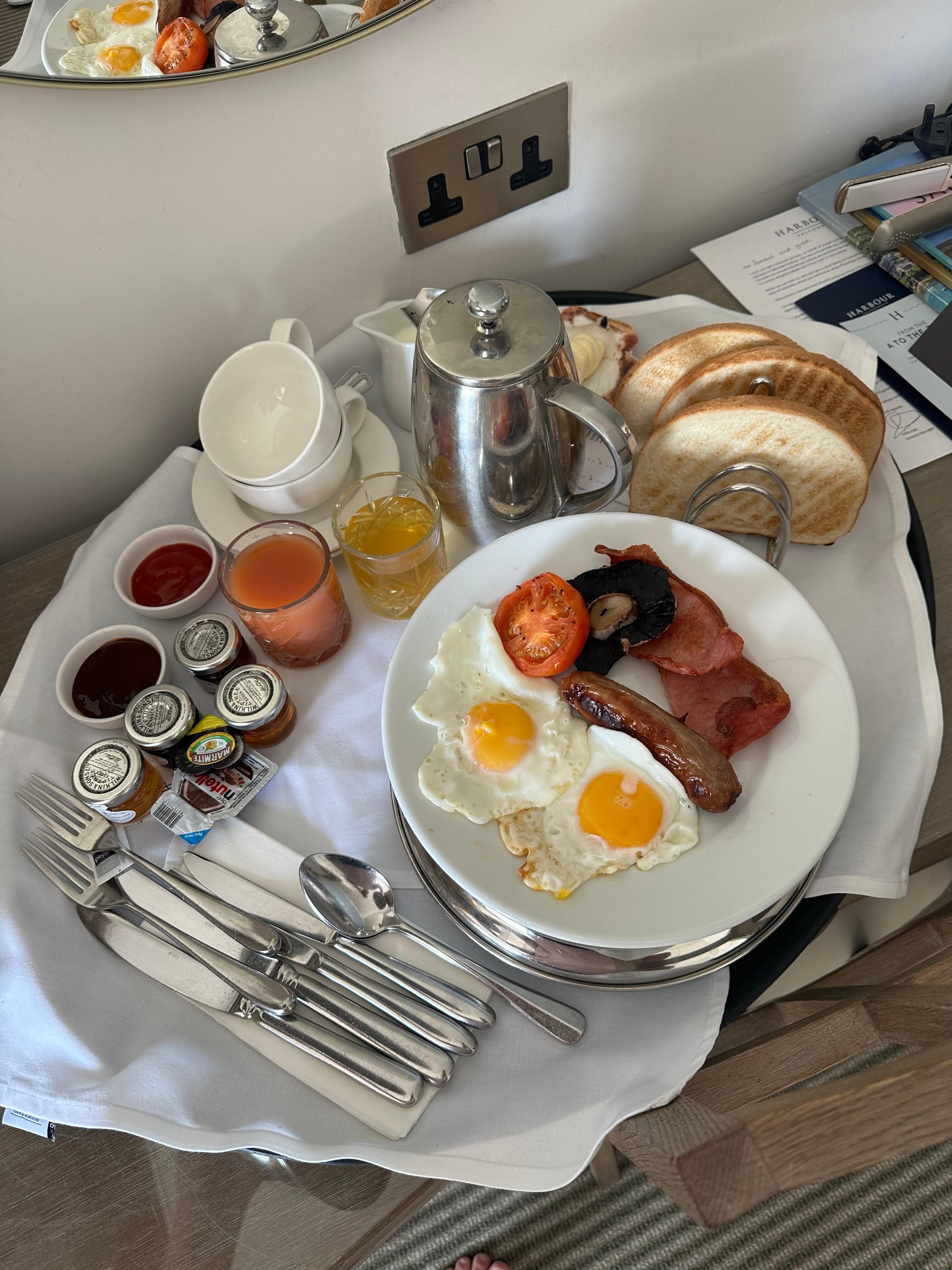 Room service breakfast 