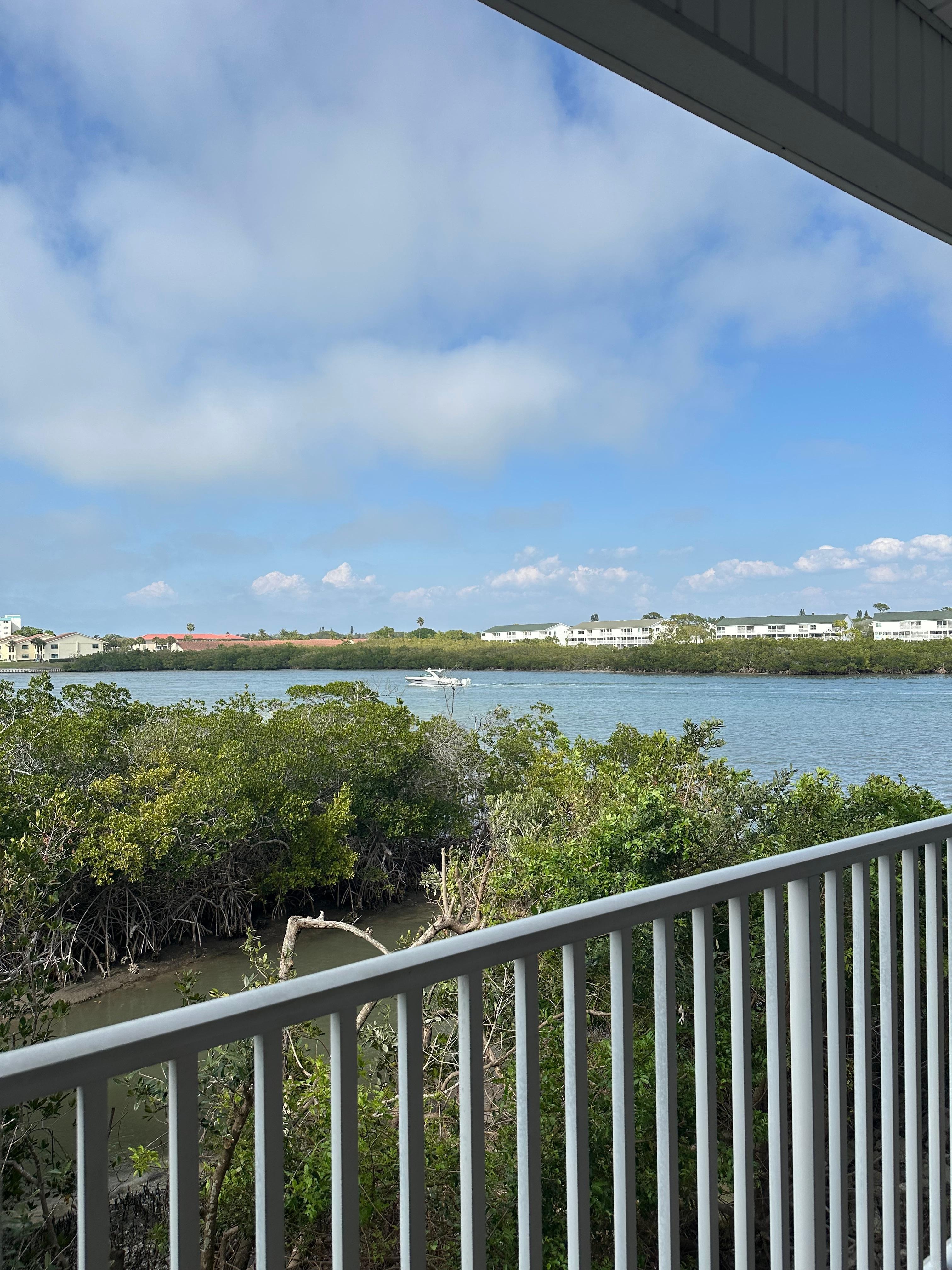 View of the intracoastal from the balcony