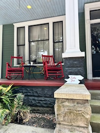 Front sign entrance