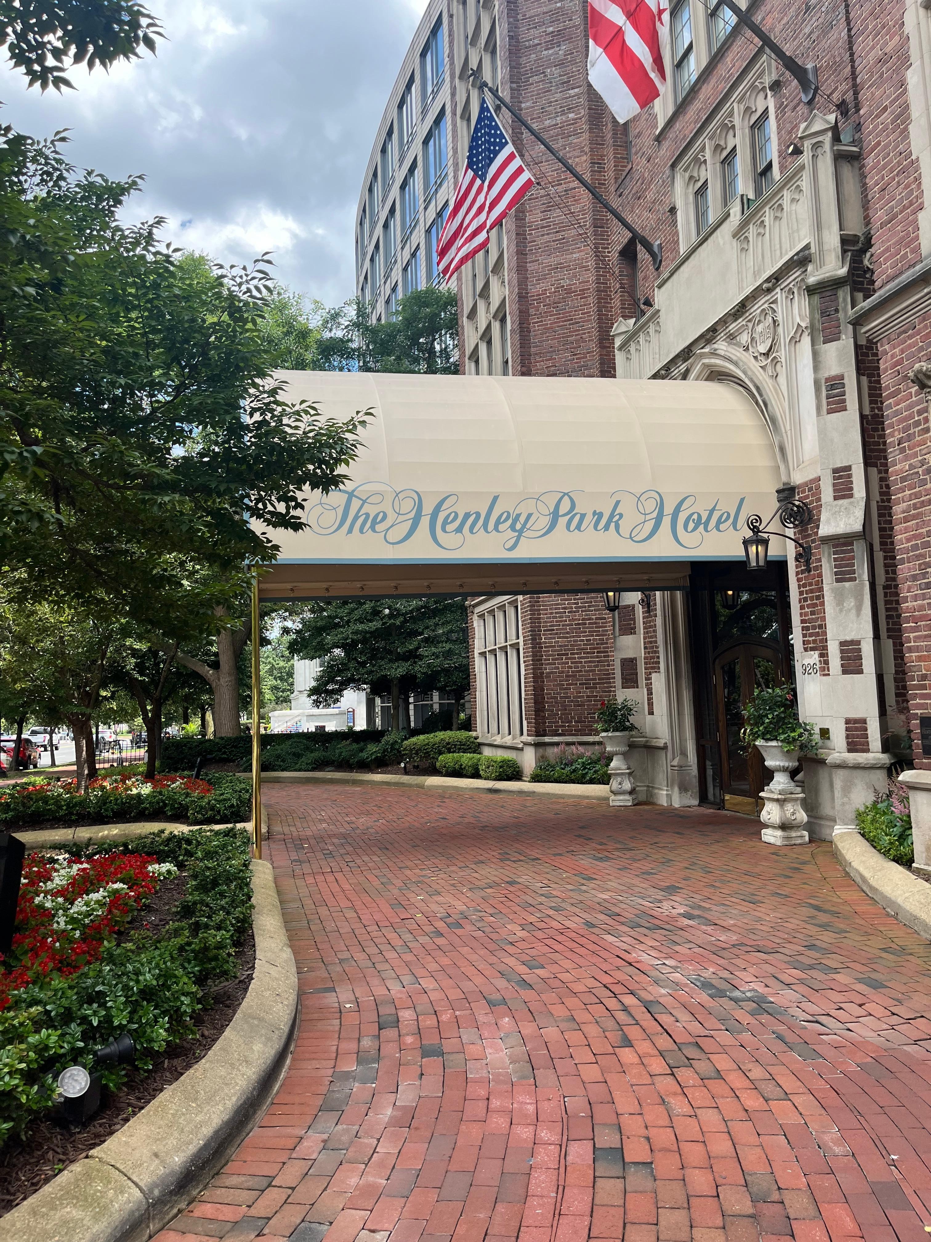 The main entrance