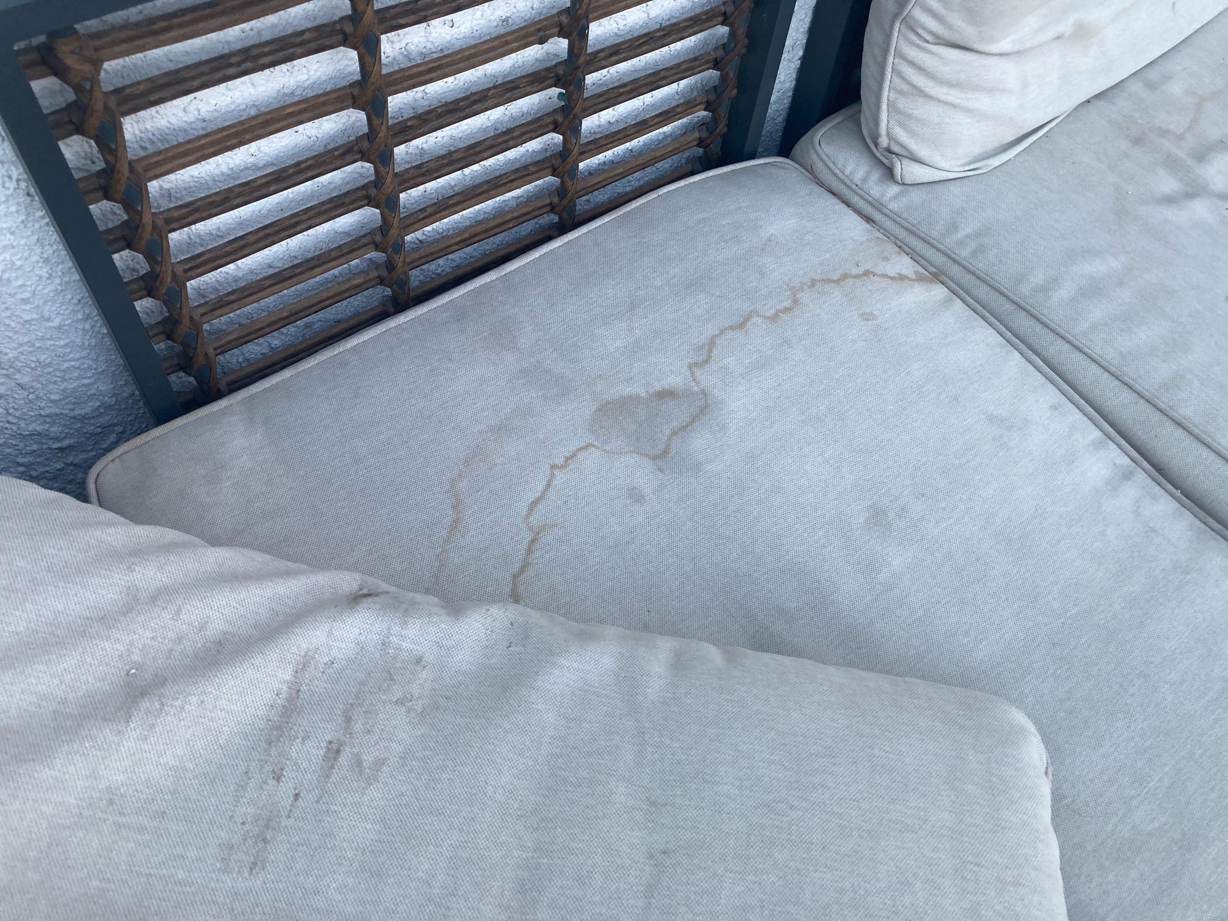 Stains on Outside Furniture