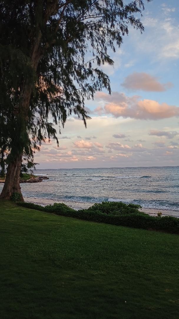 A beautiful sunset (even though the condo faces east)