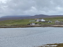 Shore cottage overlooking the Kyle of Durness