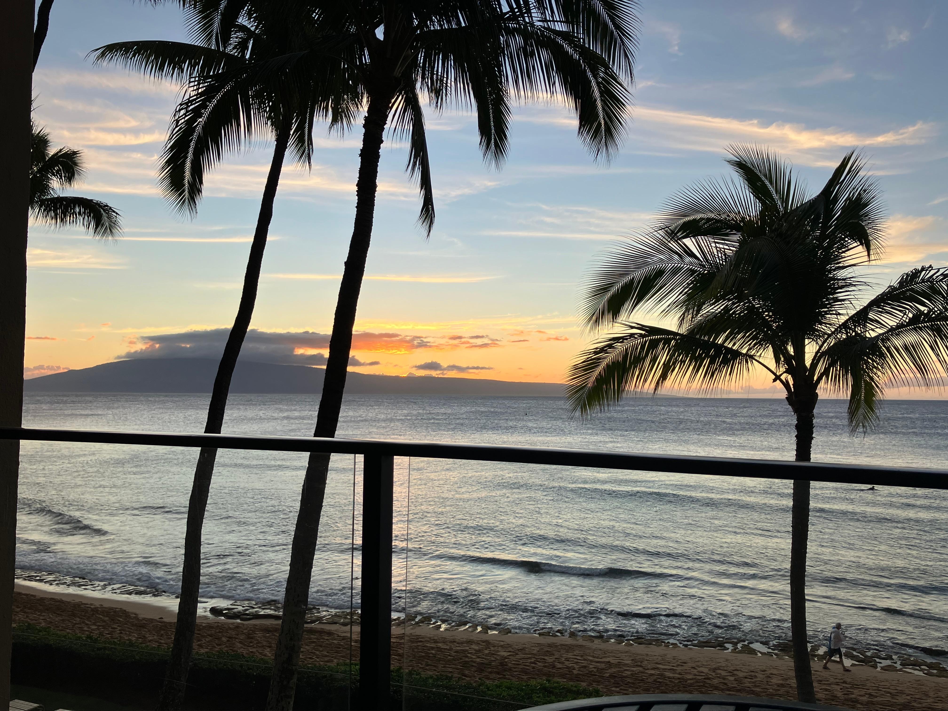 Balcony views are fantastic 