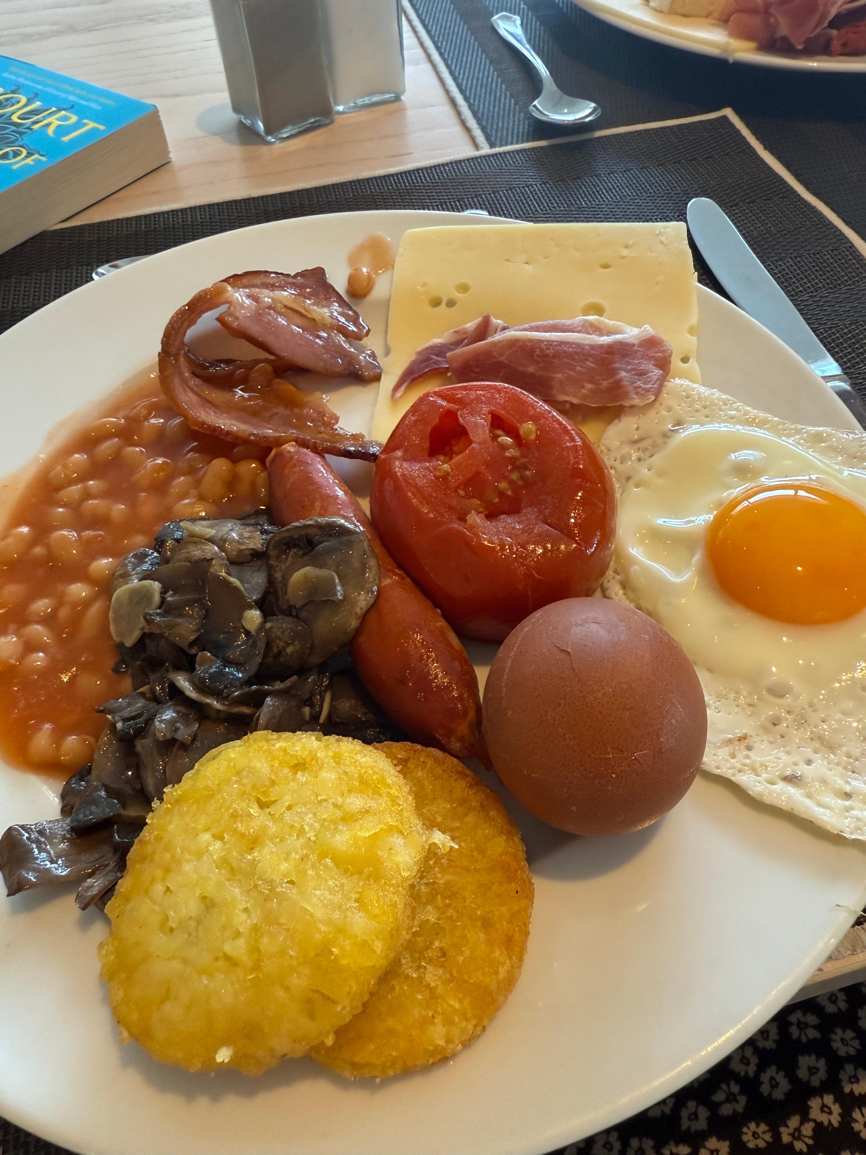 Great quality breakfast also catered for my peanut allergy and staff are friendly 