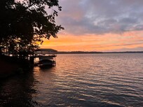 Sunset on the lake