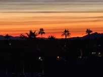 Sunrise from our balcony