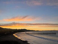 Sunrise from balcony.