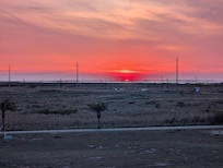 Sunset from the deck