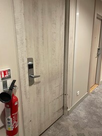 On the hallway walking to our room, 1st floor.