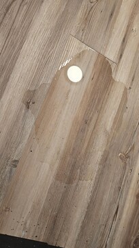 Water seeping up through laundry room floor