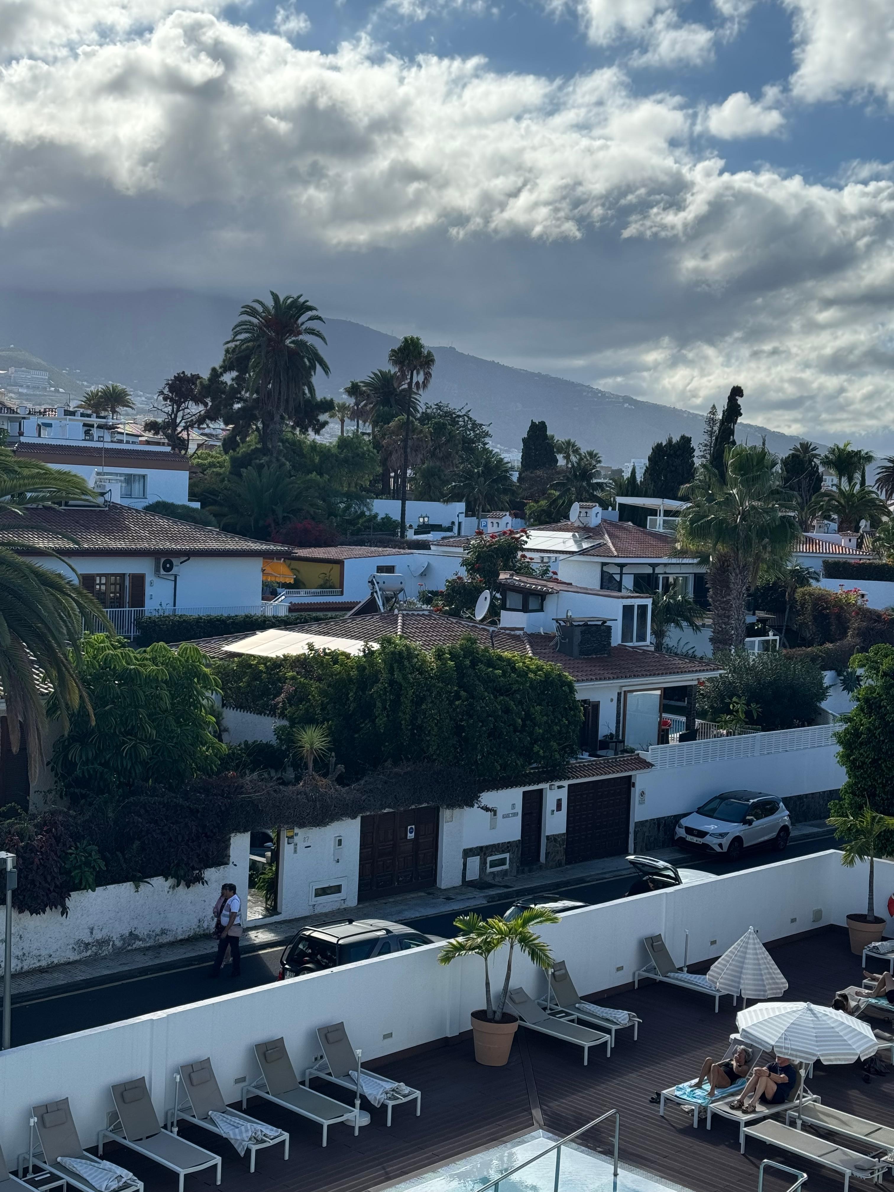 Viewing from the hotel