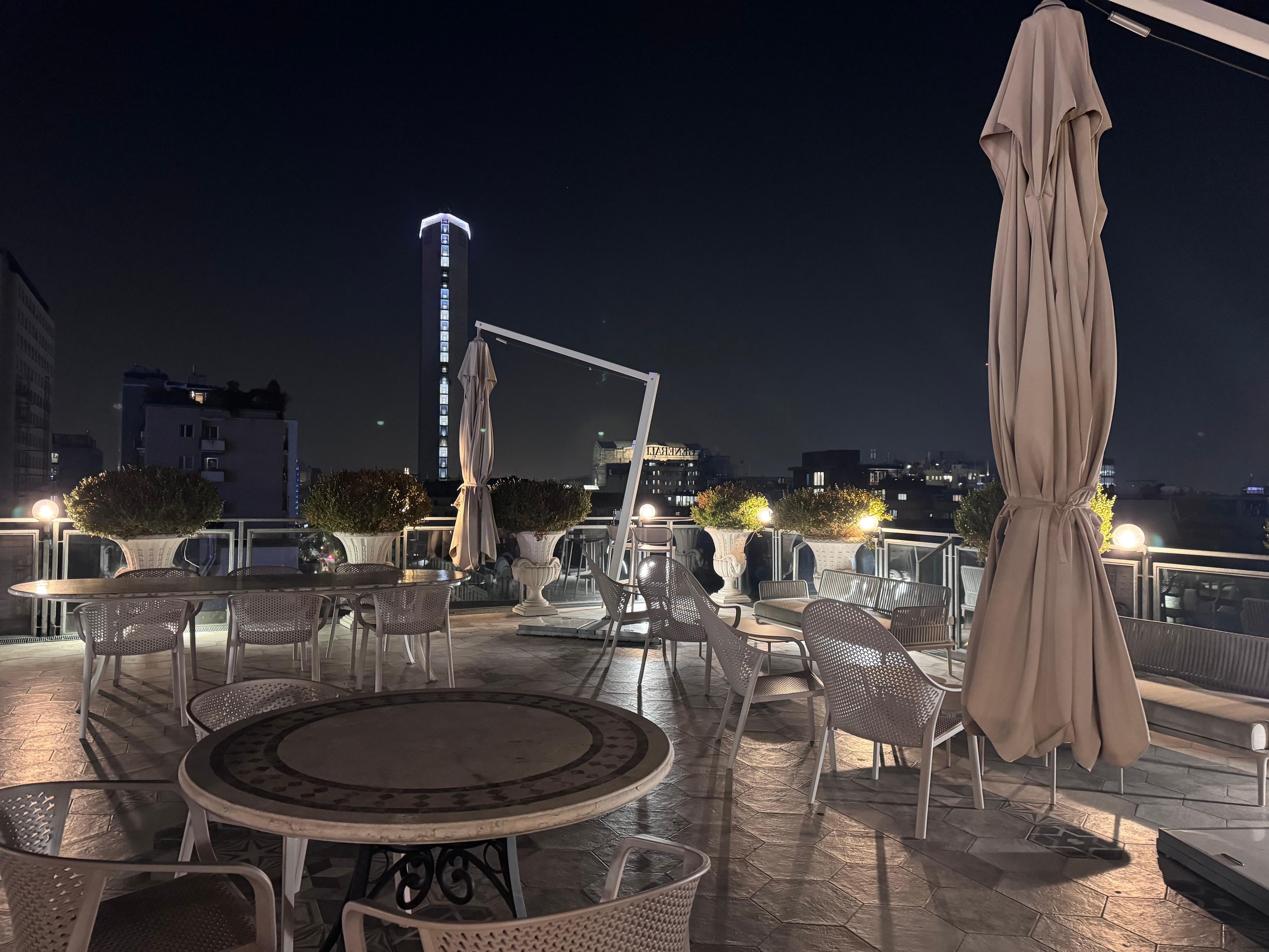Rooftop de l’hôtel