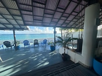 Small patio, great sunsets.