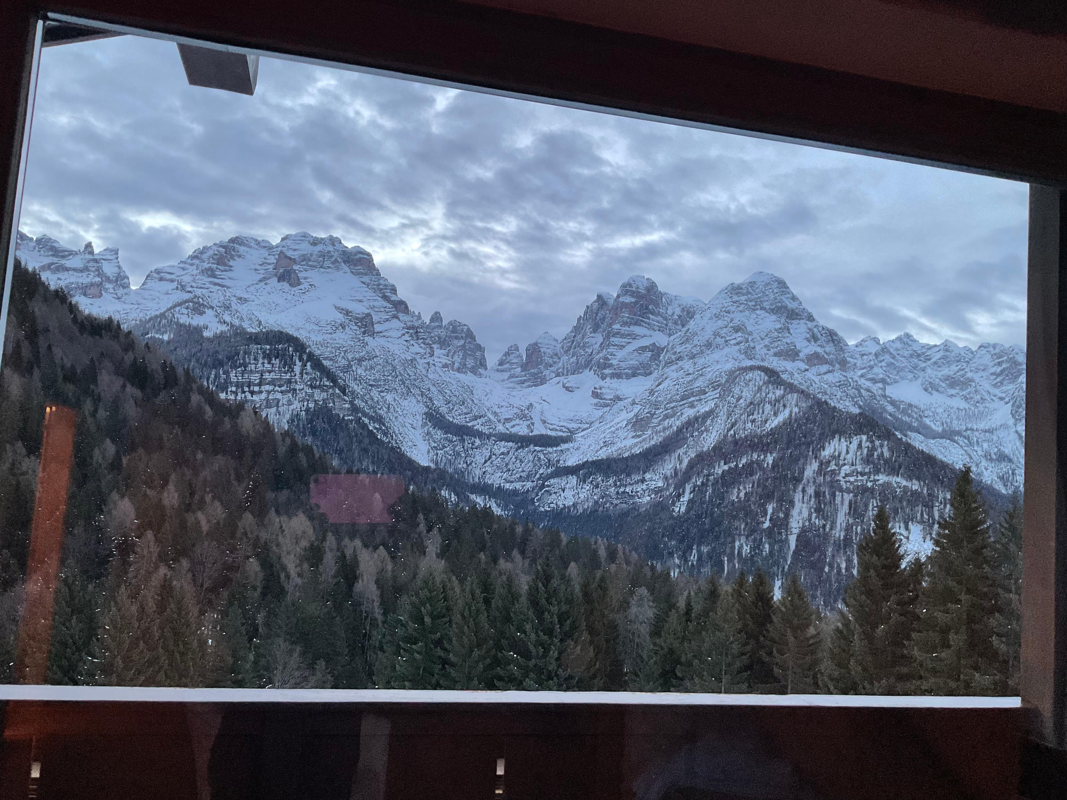 View from our hotel window!  Other worldly!