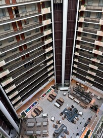 Me tocó el penúltimo piso jejejeje