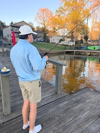 A little fishing never hurts!