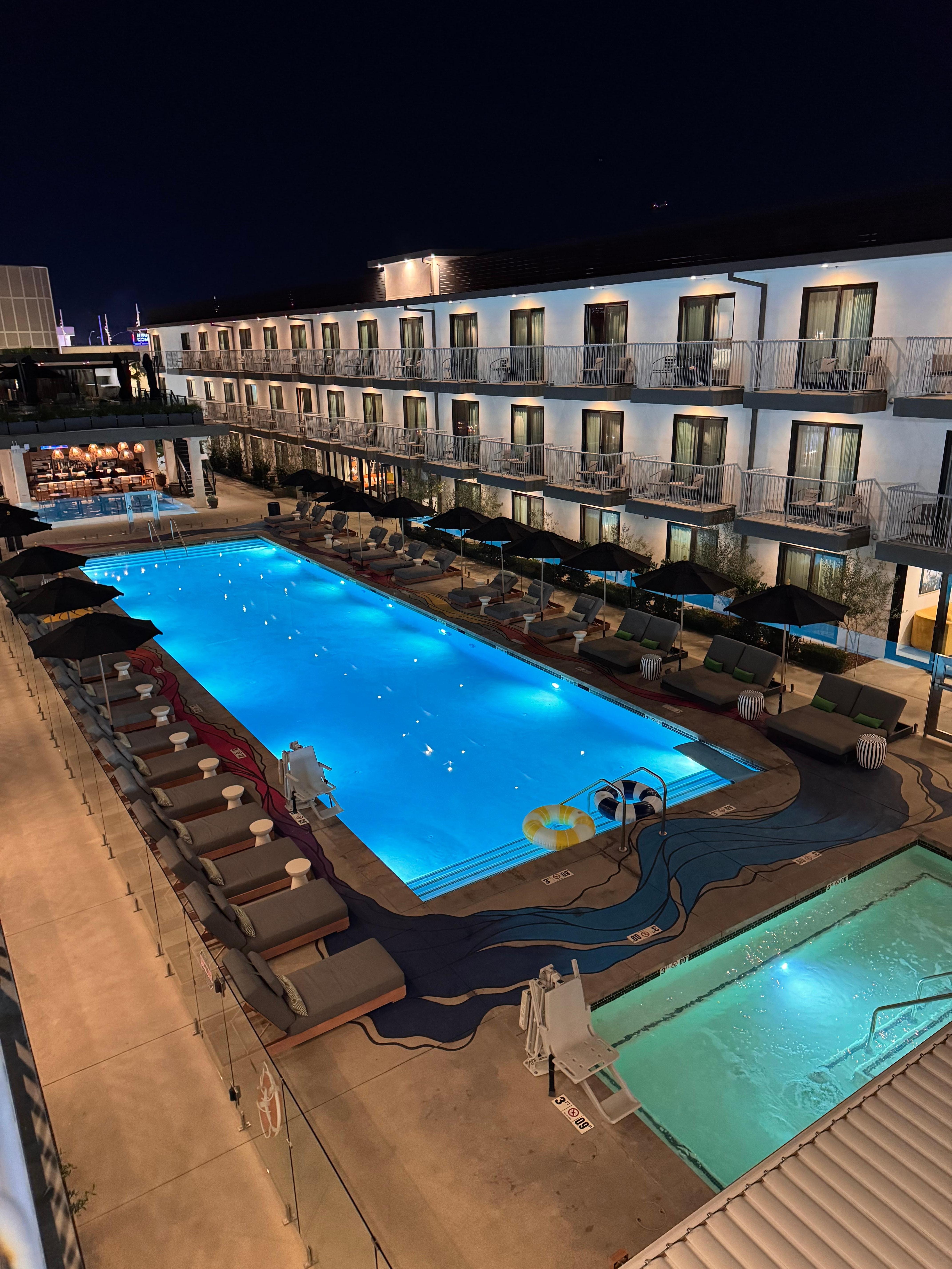 View from our balcony