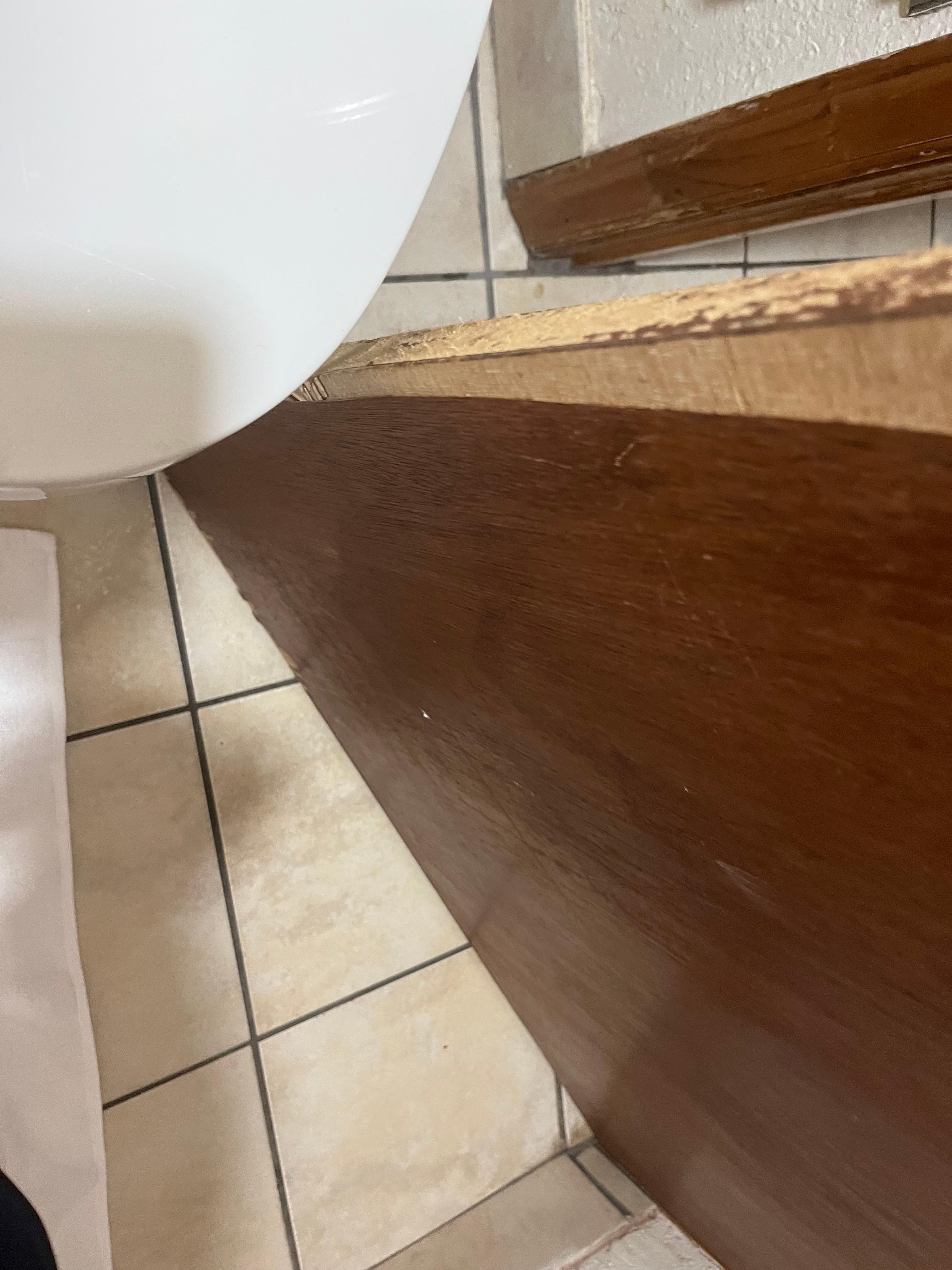 Door hits door. Very cramped, not enough space. 