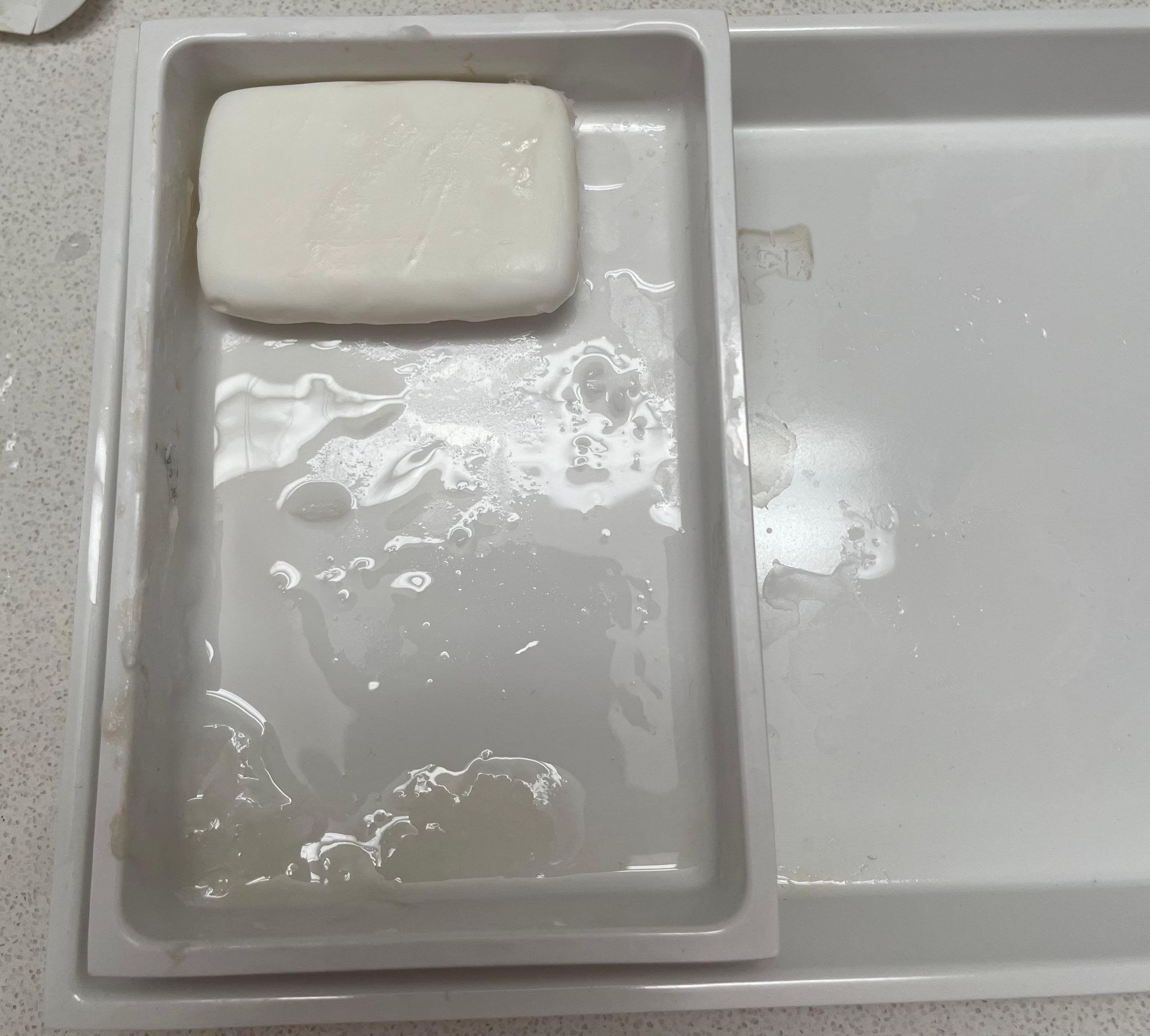 Sticking bar of soap