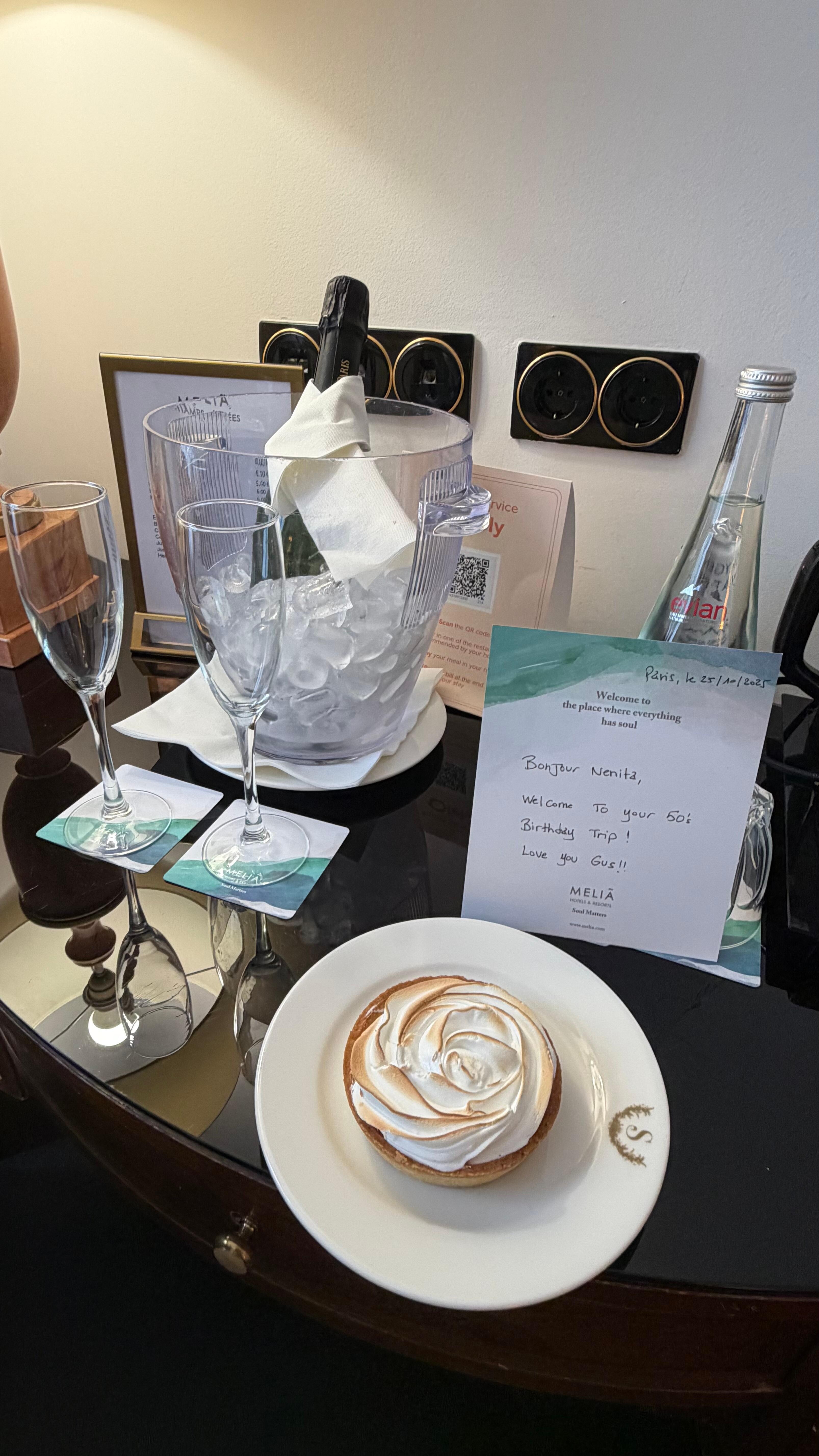 Super detalle para iniciar un gran viaje!! 