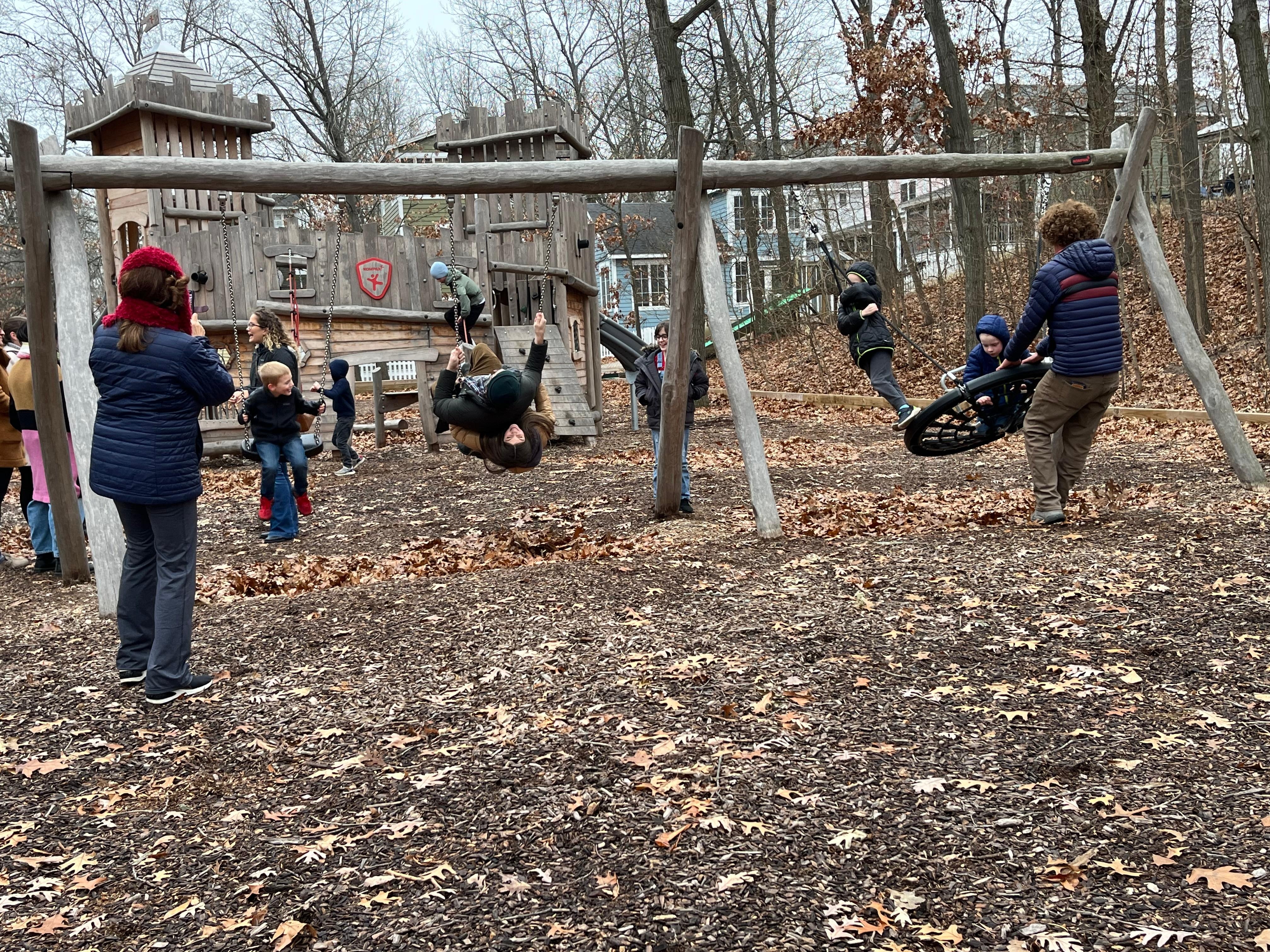 Don't miss the slide at the far end!