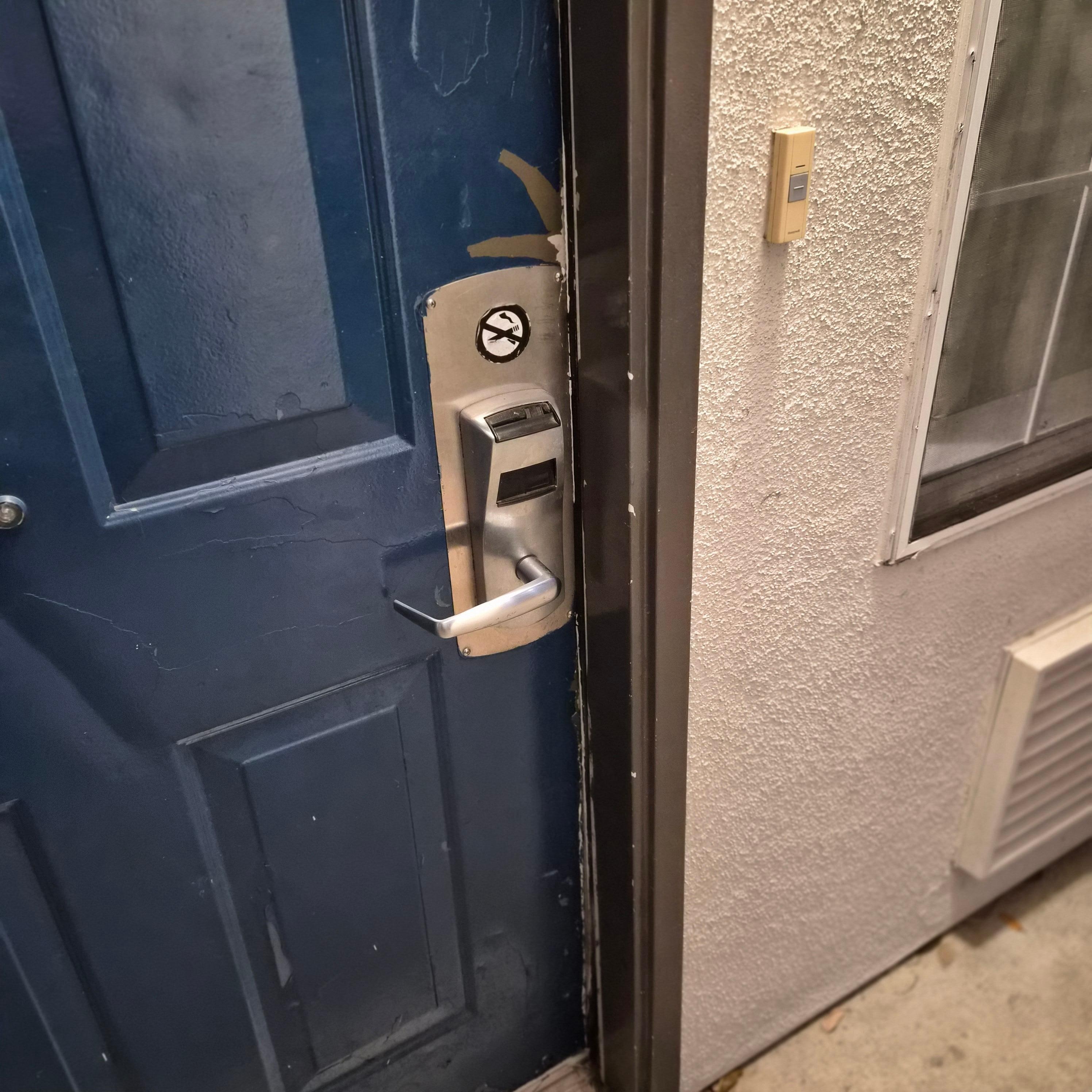 Door handle area
