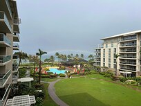 Rainy day, but beautiful rainbow.