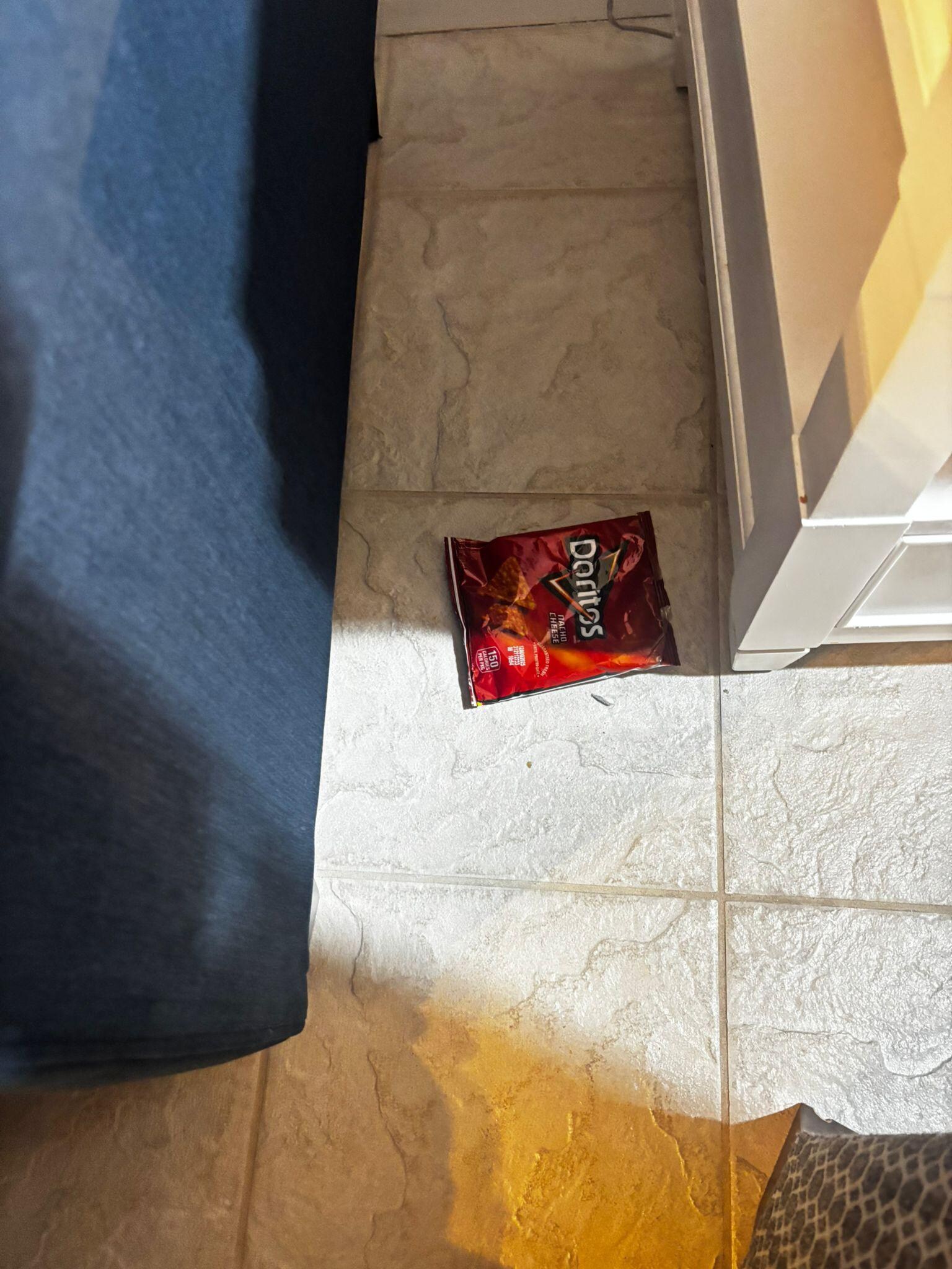 Doritos bag Livingroom