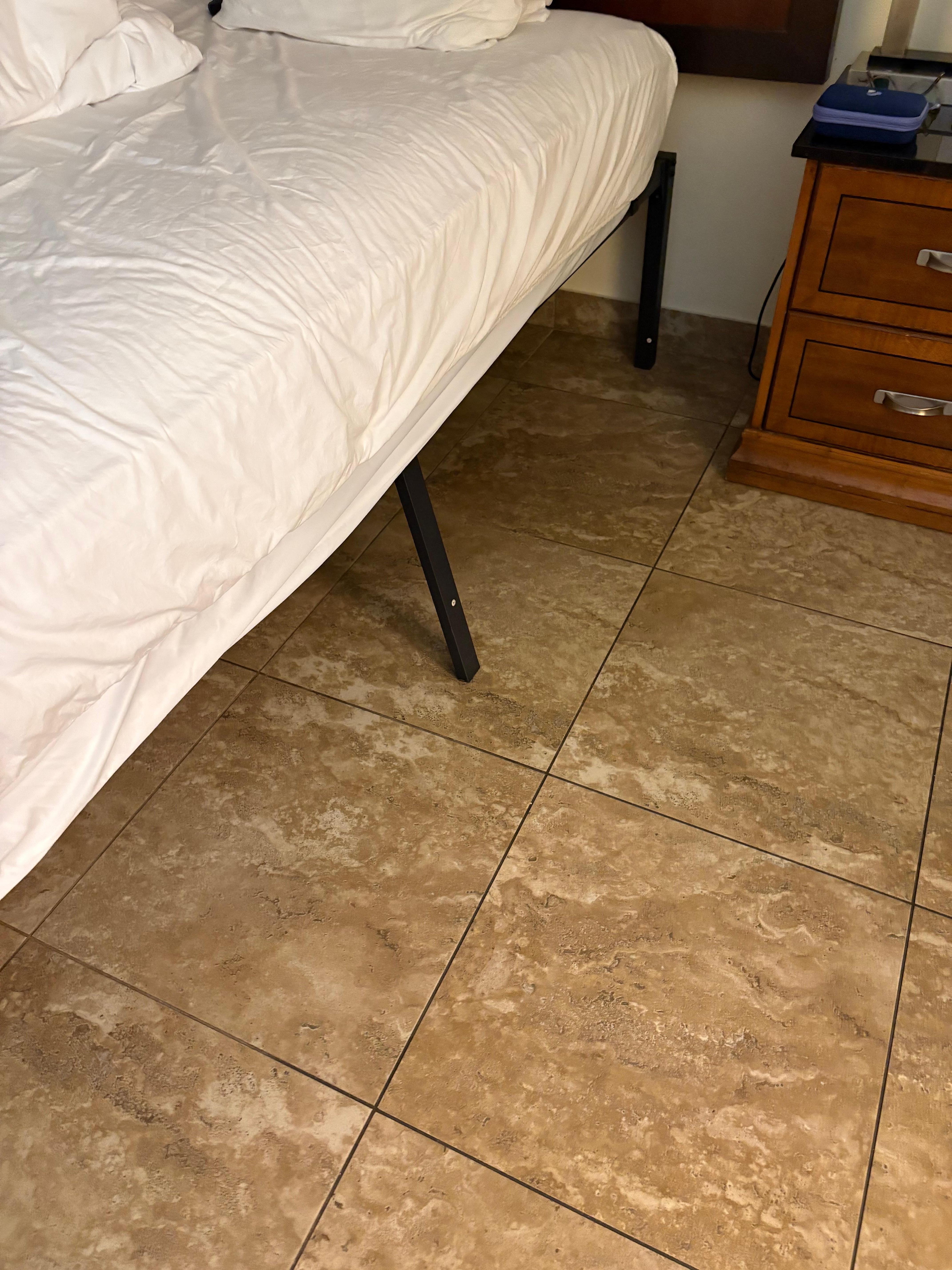 Lay. 
in this bed at your own risk