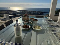 Catered dinner on last night