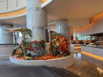 朝食会場入り口