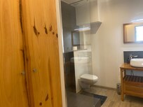 Bathroom (very roomy with modern shower)