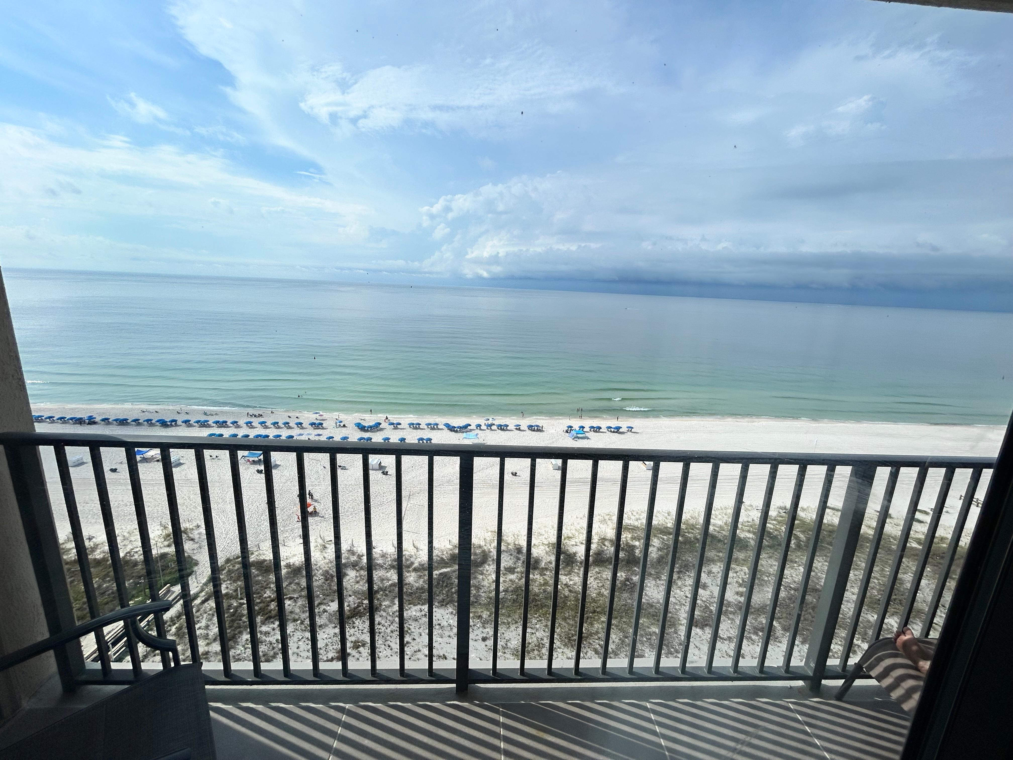  View from the balcony, 15th floor.