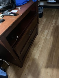 Dresser chipped and worn