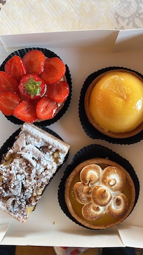 Viennoiserie-Angebot der Bäckerei