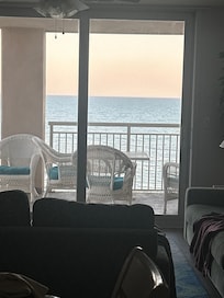 View from kitchen area.