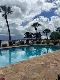 The view from my chaise lounger
