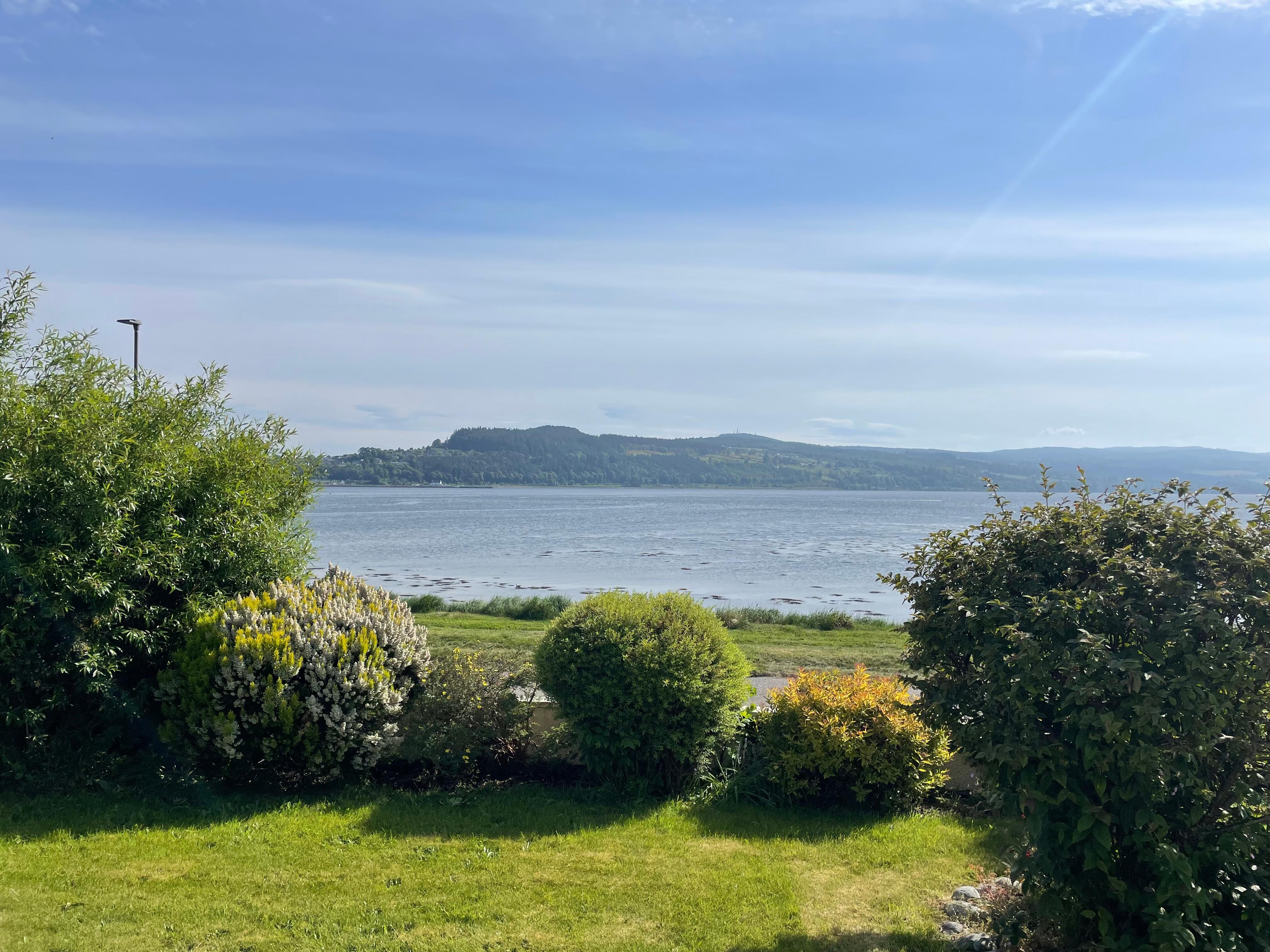 View from Sonas cottage window