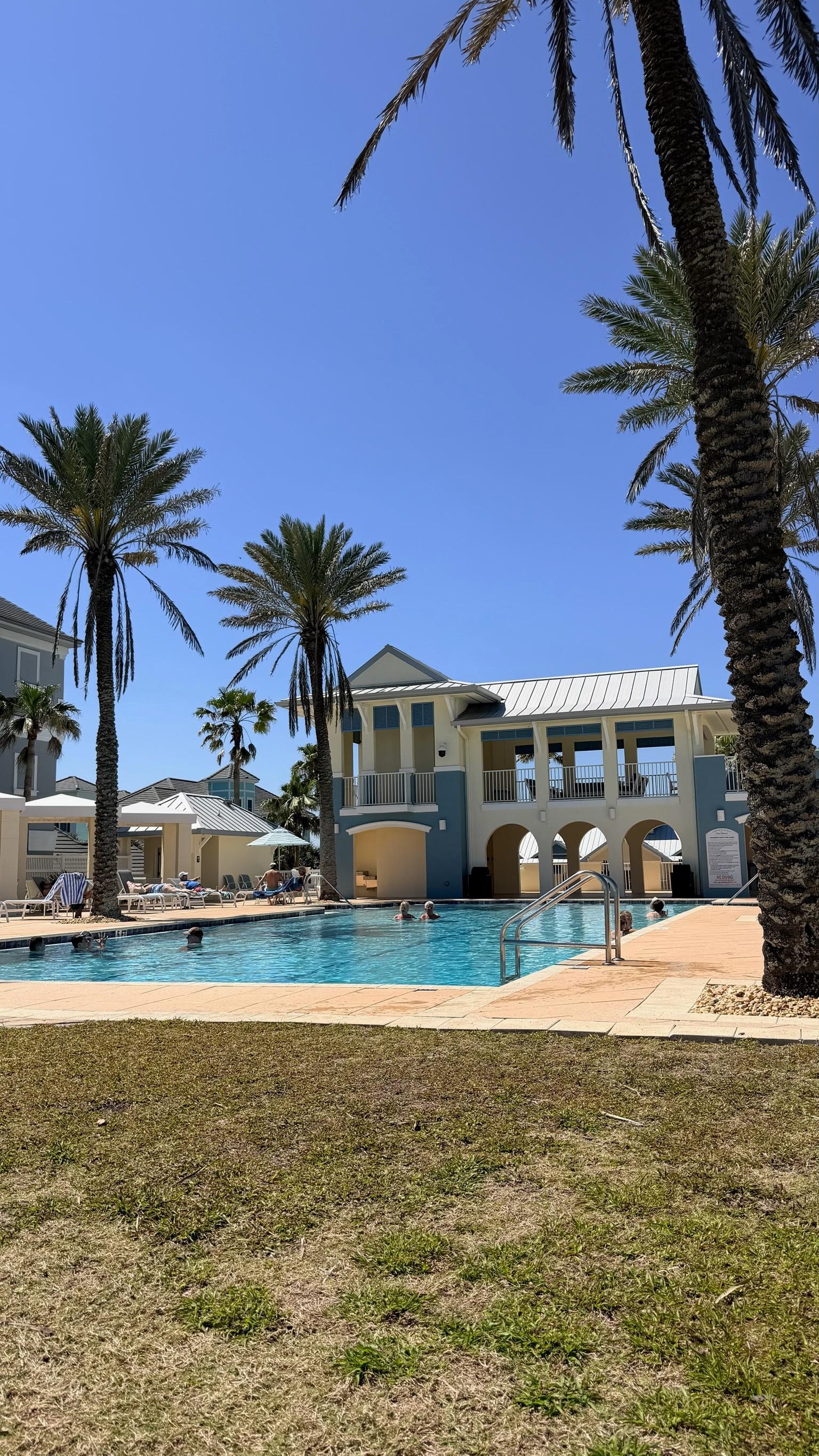 Quiet Pool, heated with plenty of seating