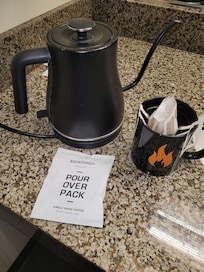 Great idea for heating water for coffee