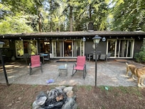 View of house from
Backyard.