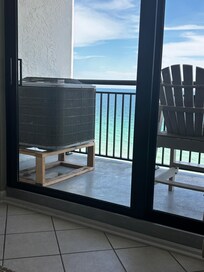 AC unit on deck