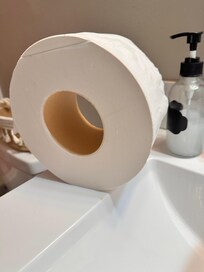 We got a kick out of the industrial quality TP